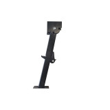 Stabilizer jack in down extended position