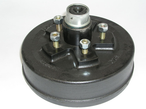 Hub and Drum 5 on 4.50 - 1/2" Stud - Dexter Axle
