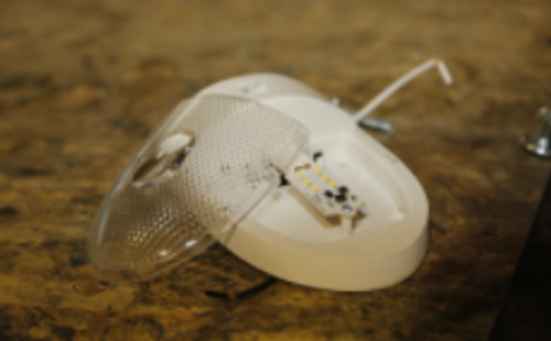 Light Dome LED with Switch