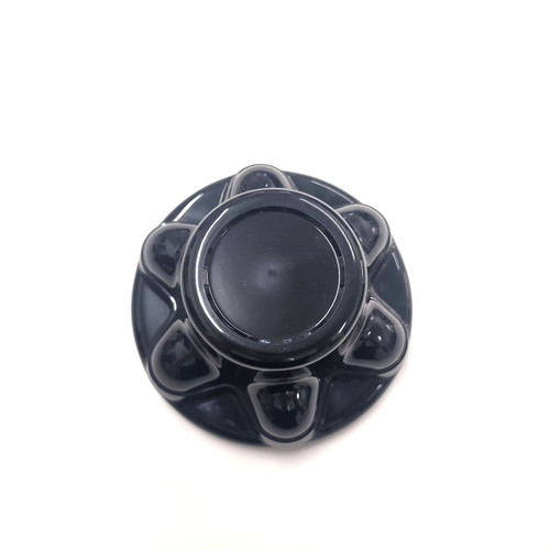 Black Hub Cover - 6 Lug
