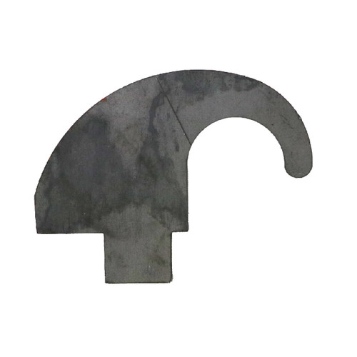 Side Profile of Raw Side Hook