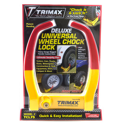 Universal Wheel Chock Lock