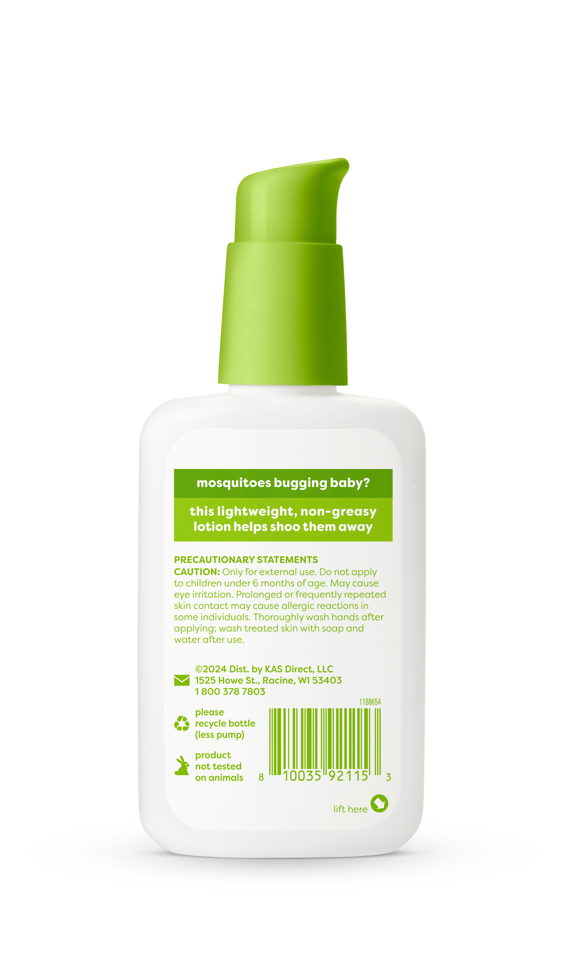 kids insect repellent continuous spray babyganics