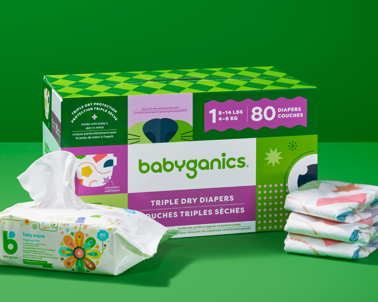 Babyganics  Here's to perfectly imperfect parenting.