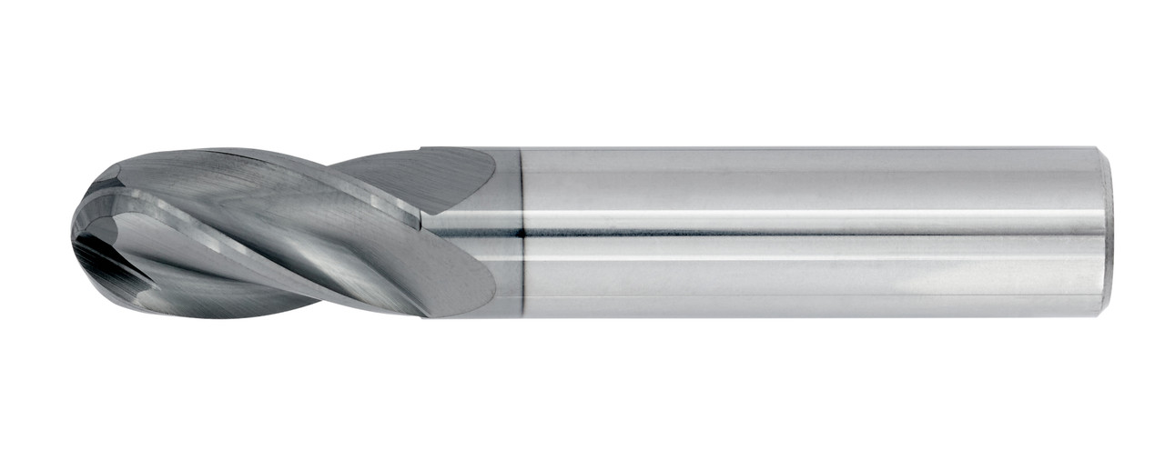 4 Flute TiALN Coated Ball Nose End Mill 4 Flute TiALN Coated Ball Nose End Mill