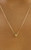 Solid 14k Honey Comb Barrel Necklace