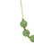 Solid 14k Moving Jade Box Chain Necklace