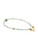 Solid 14k Jade Eyelet Bracelet