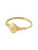 Solid 18k Custom Monogram Ring