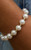 Alternating Bead Round String Of Pearl Bracelet