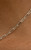 Silver Paper Clip Necklace 16"