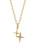 Solid 14k Moissanite Star Pendant Necklace