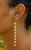 Solid 14k Pearl Wire Wrap Dangle Earrings