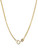 Solid 18k Cuban Link Necklace 2mm 22"