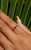 Solid 14k Tanzanite & Turquoise Birthstone Ring