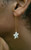 Floral Pearl Threader Earrings