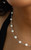 Waterfall Chain Pearl Strand Necklace