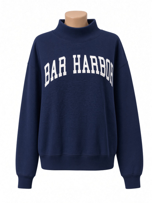 NAVY BAR HARBOR MOCKNECK