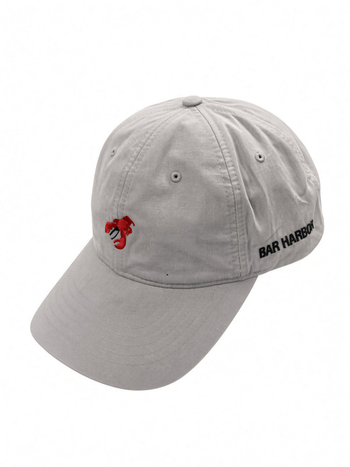 LIGHT GREY LOBSTER BAR HARBOR HAT