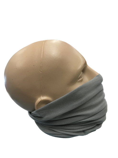 GREY HEADWEAR/MASK