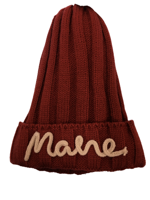 MAINE BEANIE MAROON