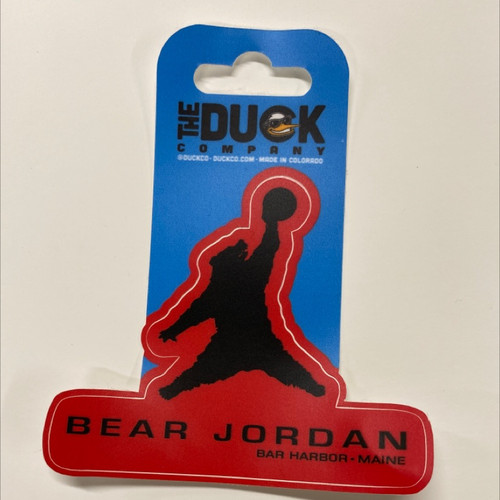 Bear Jordan Sticker 