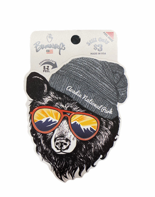 MTN BEAR STICKER