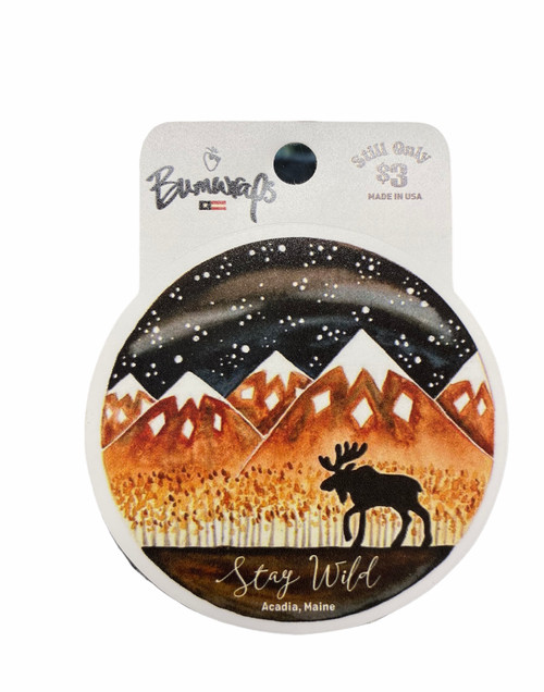 H20 MOOSE STICKER