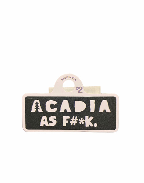 SMALL AS F**K STICKER