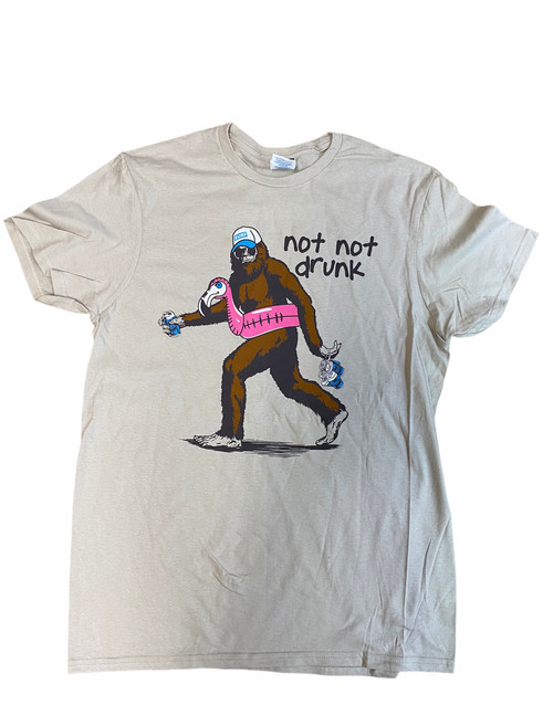 NOT DRUNK BIGFOOT T-SHIRT