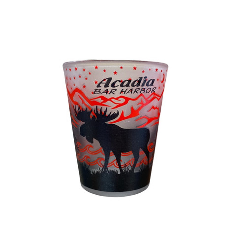 ACADIA MOOSE SHOT GLASS