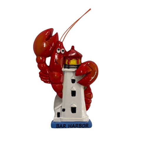 LOBSTER LIGHTHOUSE MAGNET 