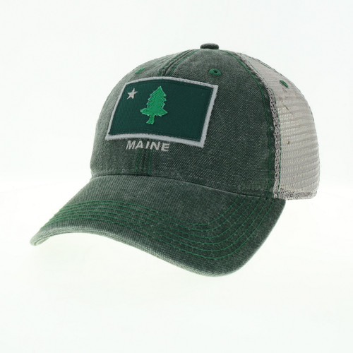 Dark Green/Grey Trucker DTA w/TREE & STAR DTF