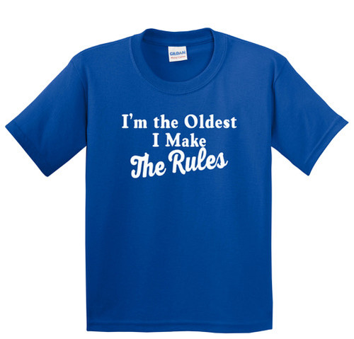 I AM THE OLDEST KIDS T-SHIRT
