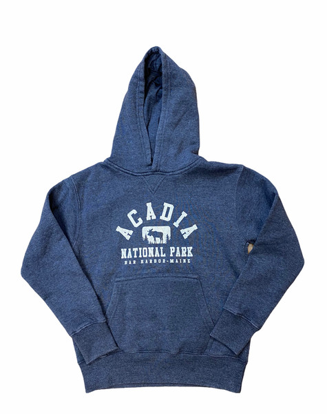 YOUTH NAVY VINTAGE WASH HOODIE