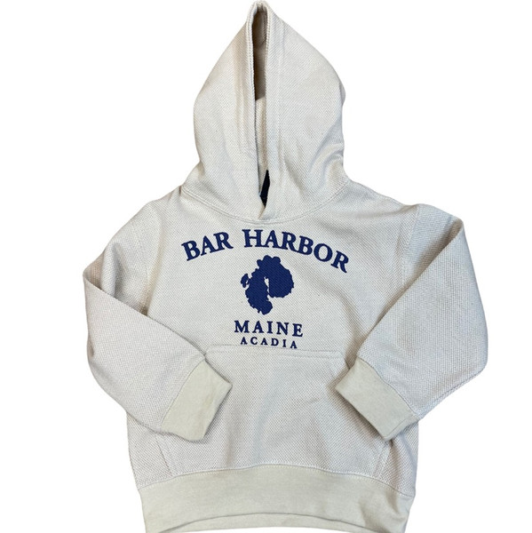 OATMEAL BAJA FLEECE PULLOVER HOOD