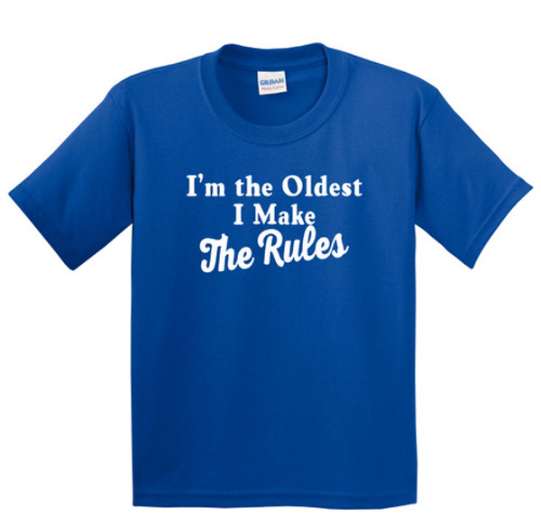 I AM THE OLDEST KIDS T-SHIRT