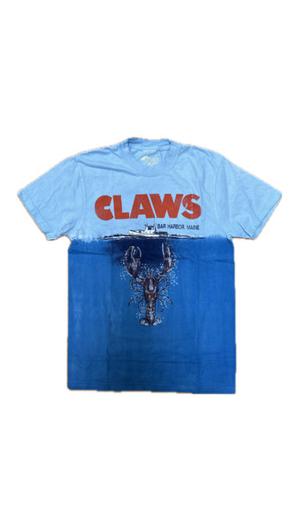 Claws lobster jaws 100% ringspun cotton, dyed in the USA with eco-friendly water based inks