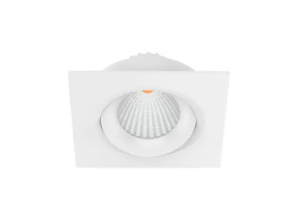 White square downlight