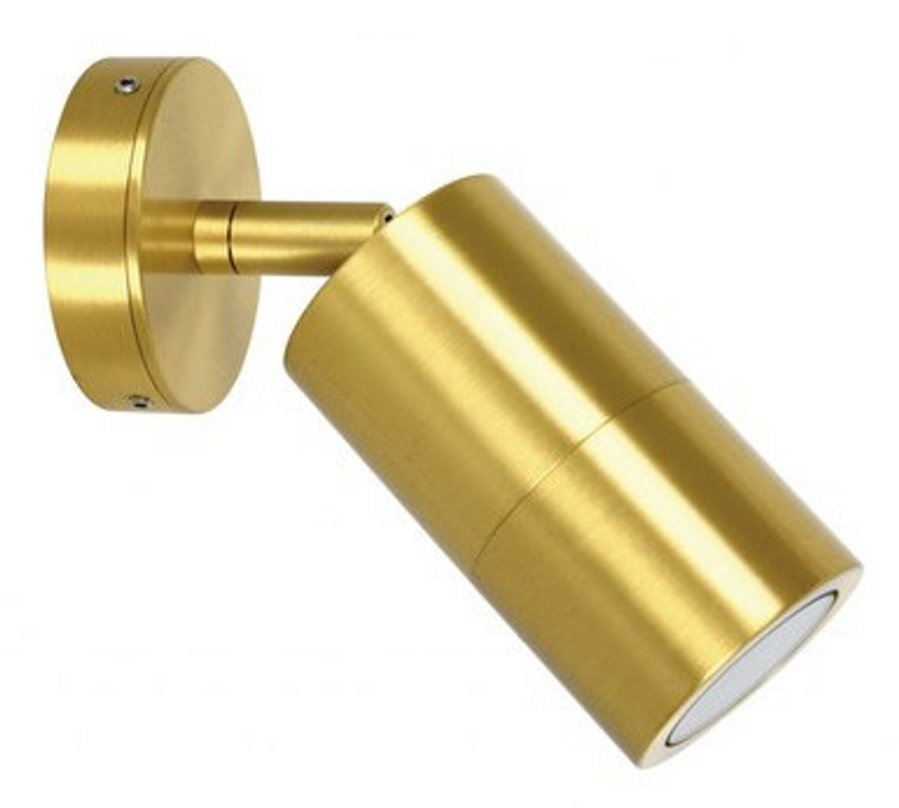 Brass single spotlight