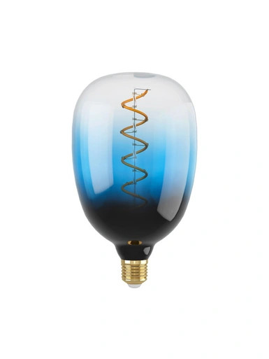 Blue 120mm LED E27 filament bulb