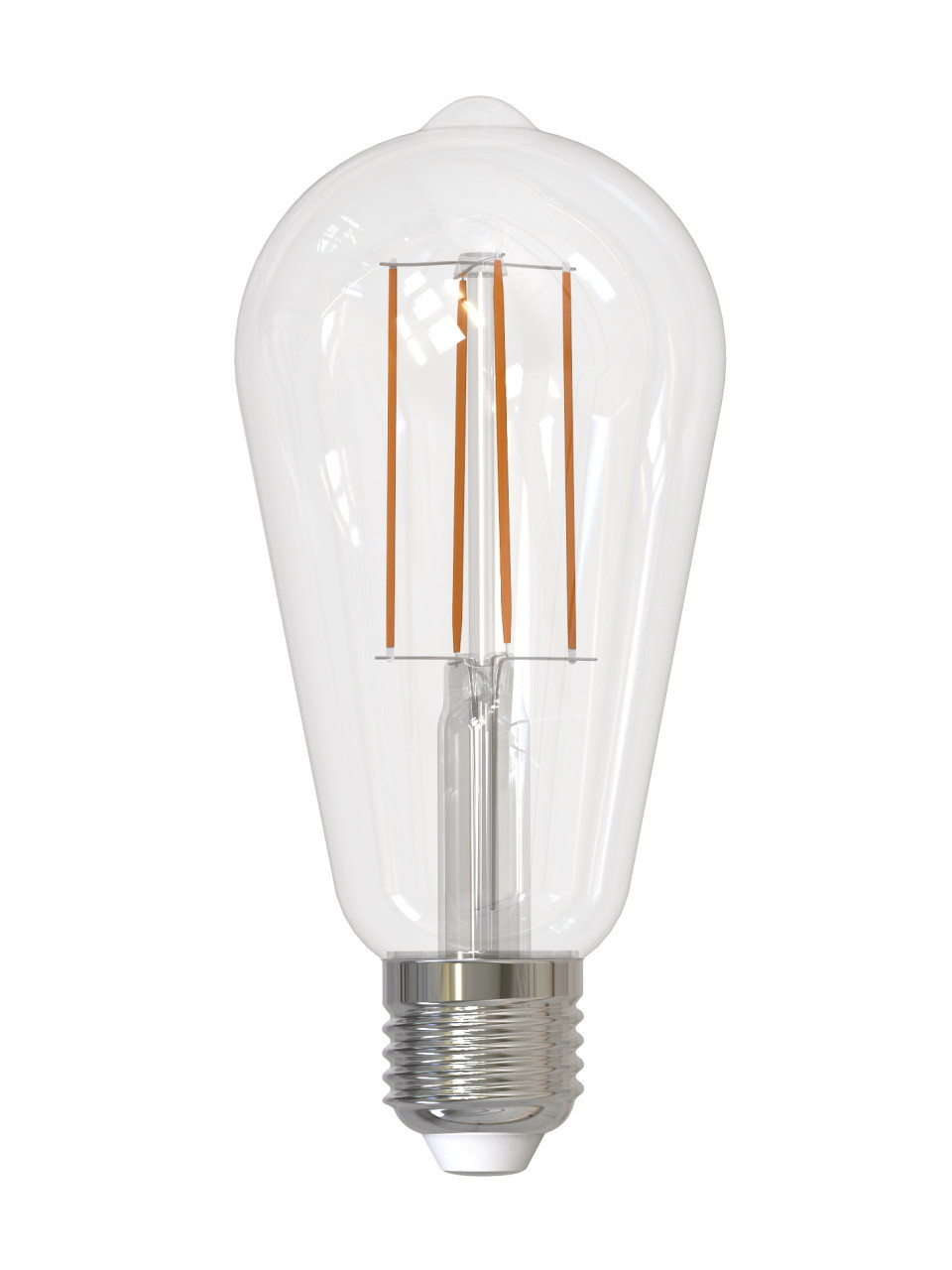 ST64 ES/E27 Dimmable clear cool white 4000k lamp