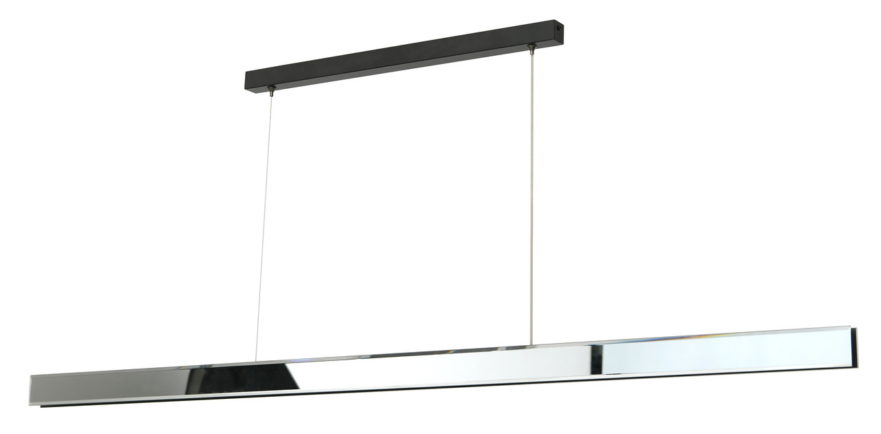 Smoke mirror 1.8m linear pendant