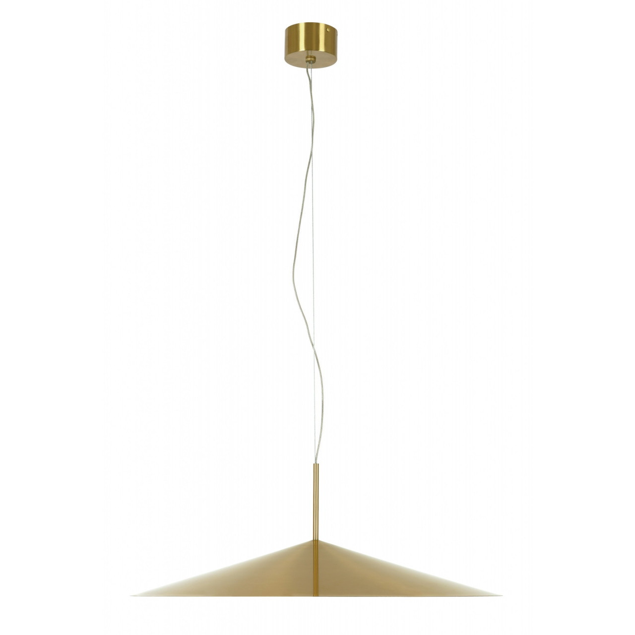 LED PENDANT AGED BRASS