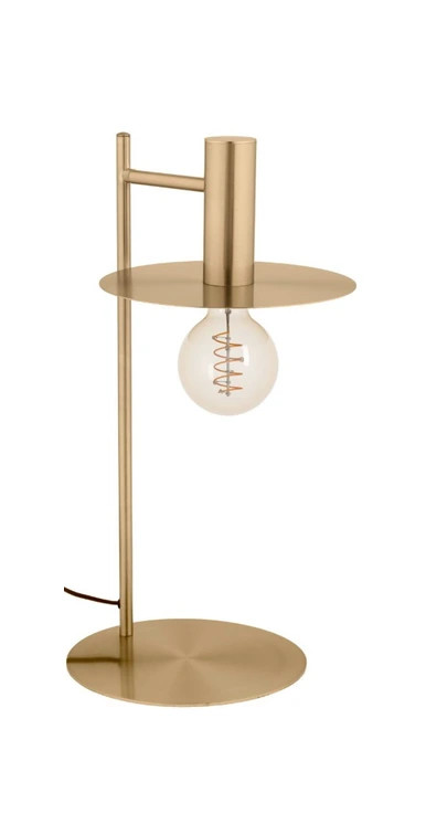 Brass table lamp