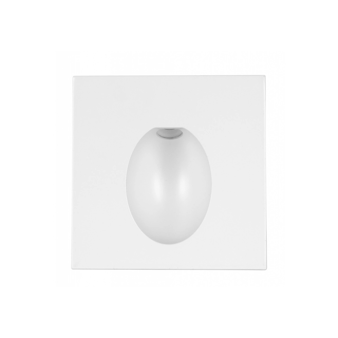 White oval steplight