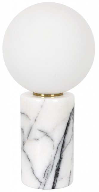 White Marble LED table lamp