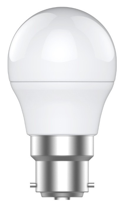 BC/B22 S45 lamp with white finish