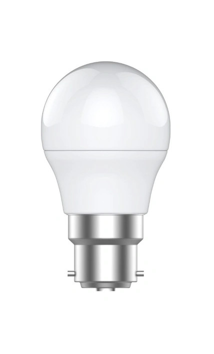 BC/B22 S45 lamp with white finish