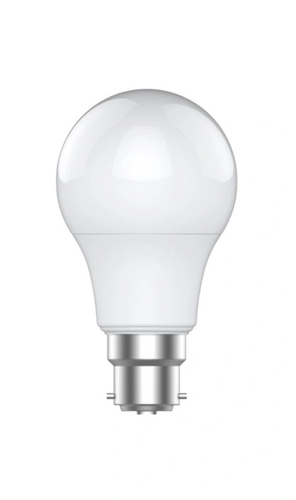 BC/B22 bulb with white finish